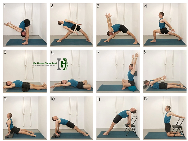 فواید ورزش برای درمان قوز کمر