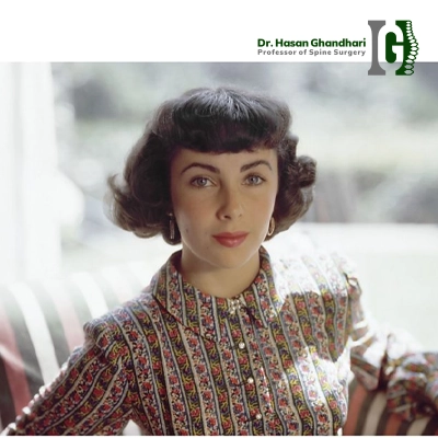 اسکولیوز Elizabeth Taylor